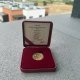 Коллекционная золотая монета EURO 2024 2
