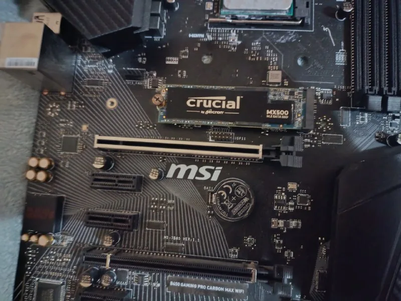 SSD Crucial MX500 M.2 SATA 500 ГБ
