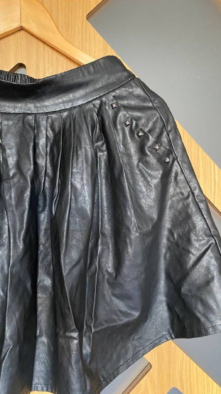 Юбка из искусственной кожи 3