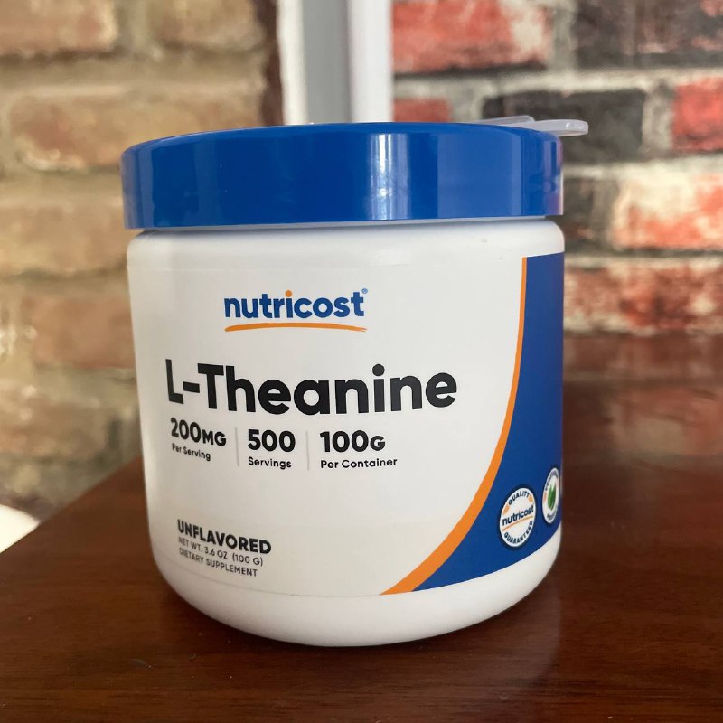 Л-тианин Nutricost L-Theanine 100г