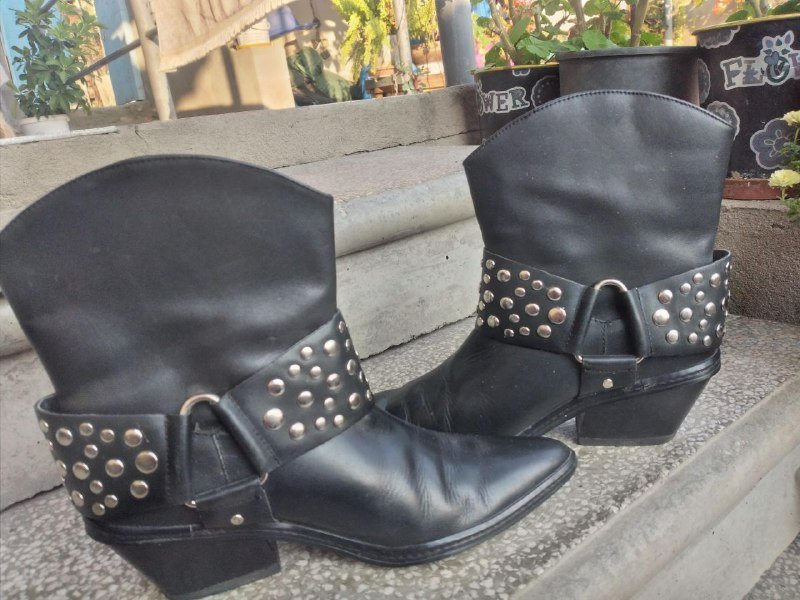 Казаки Eagles кожа размер US 6, Казаки чёрные размер 37, Коралловый набор 6