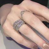 Кольцо Swarovski 3