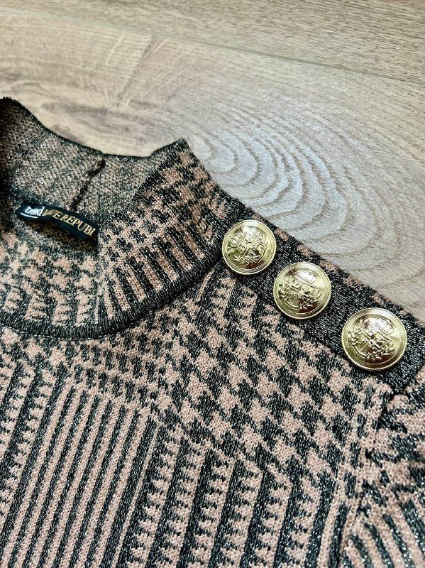 Костюм Love Republic S-M пудровый с серым с люрексом 3