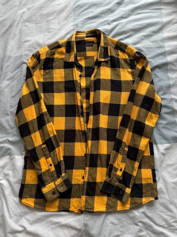 Фланелевая рубашка в клетку, Джинсы тёмно-серого цвета