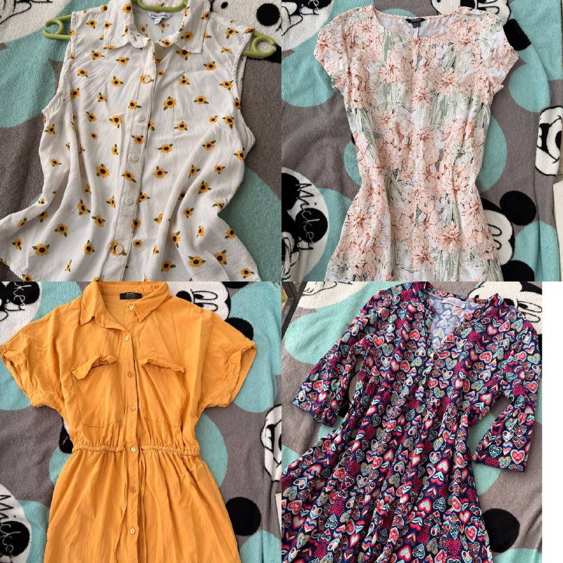 мужские, женские и детские вещи