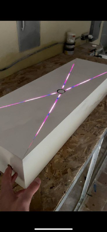 Раковина с подсветкой