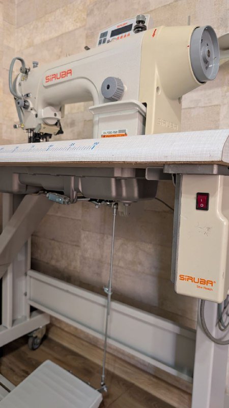 Промышленная прямострочная одноигольная швейная машина Siruba DL7000-RM1 4