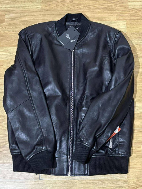 Кожаная куртка мужская