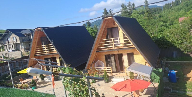 Уютный деревянный коттедж в Чакви долгосрочная аренда 5