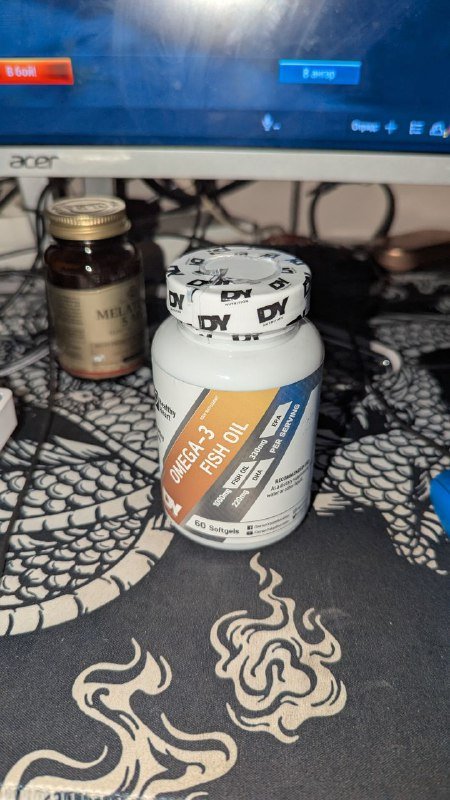 OMEGA-3 Fish Oil 60 Softgels