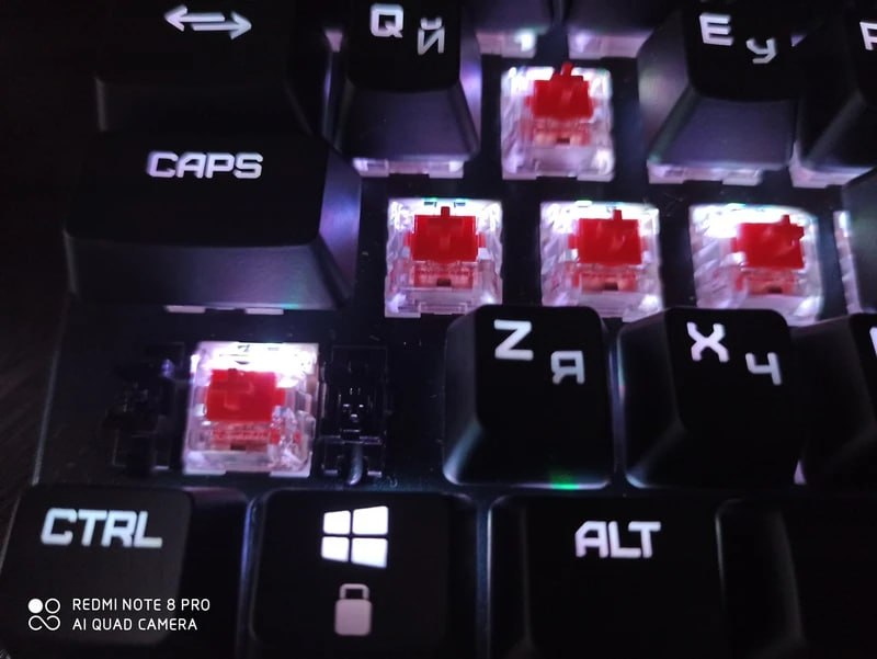 Механическая клавиатура ZET GAMING Blade на красных свичах 2
