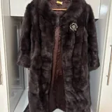 Натуральная норковая шуба 5