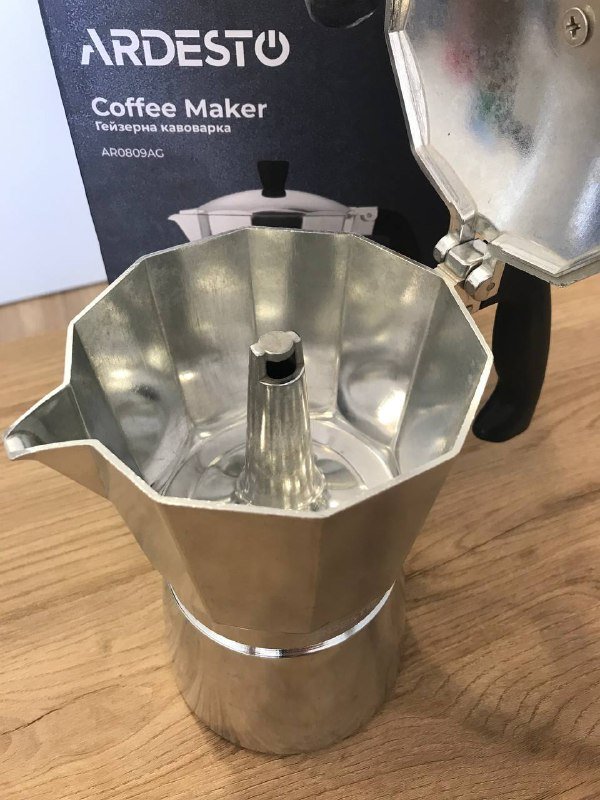 Гейзерная кофеварка на 9 чашек 2