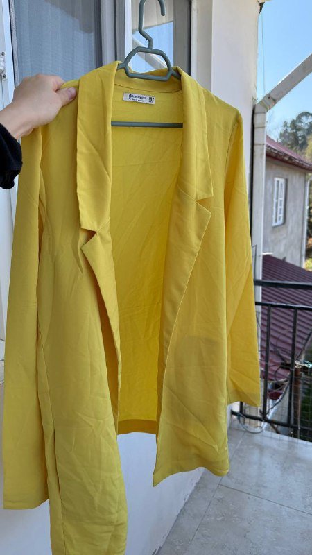 Женский кардиган Stradivarius лимонного цвета M