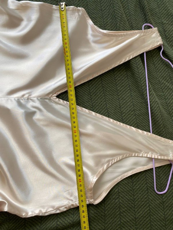 Oversize Satin Dress S-M 3