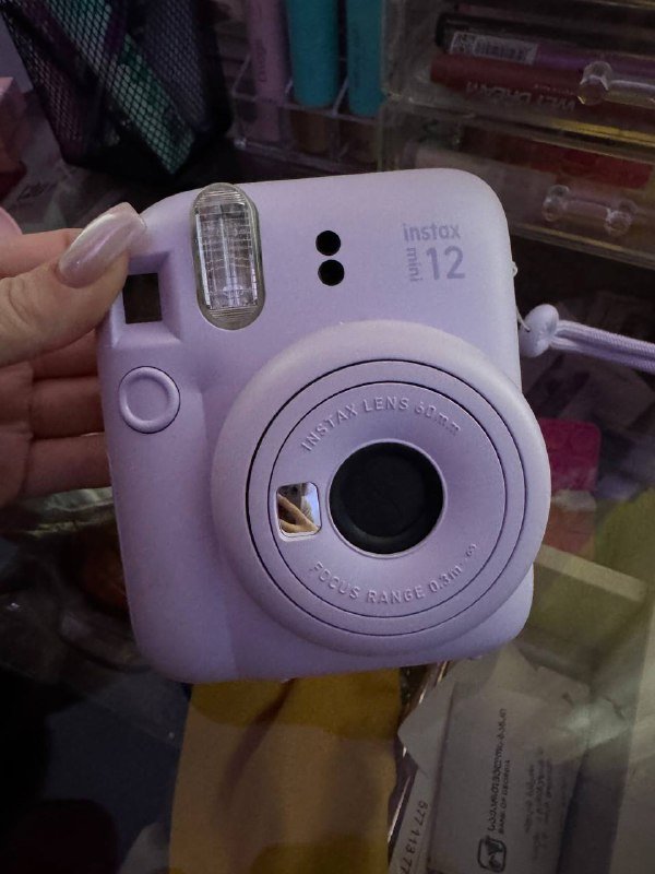 instax mini 12 фотоаппарат с чехлом 1