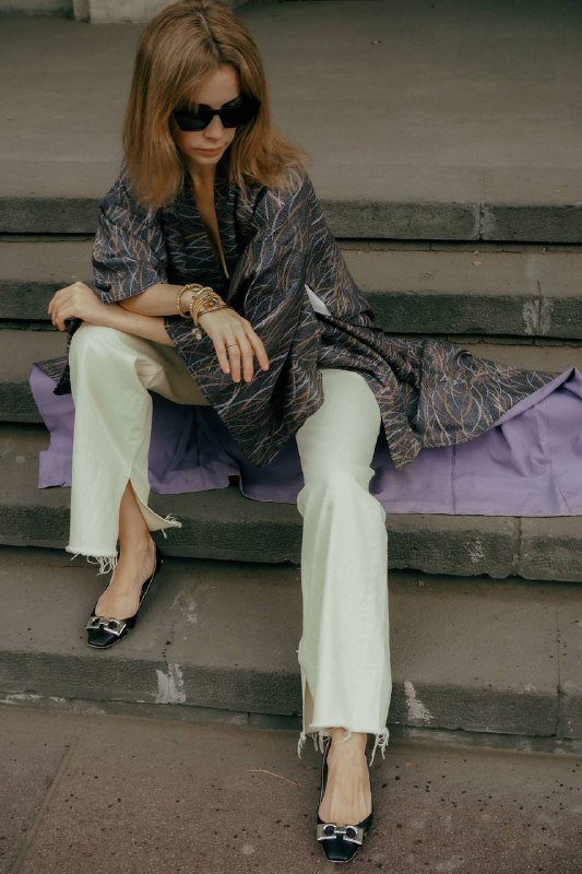 Классические брюки из шерсти, светло-желтые джинсы 2