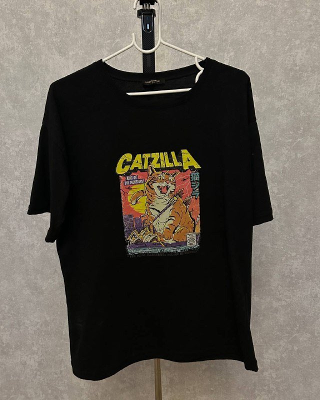 футболки мужские CatZilla, Vampurr, зеленая, серая