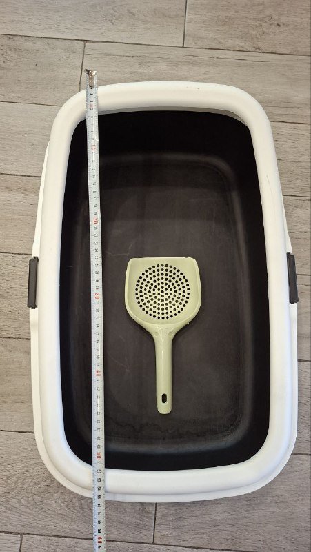 Лоток для кошек с совком