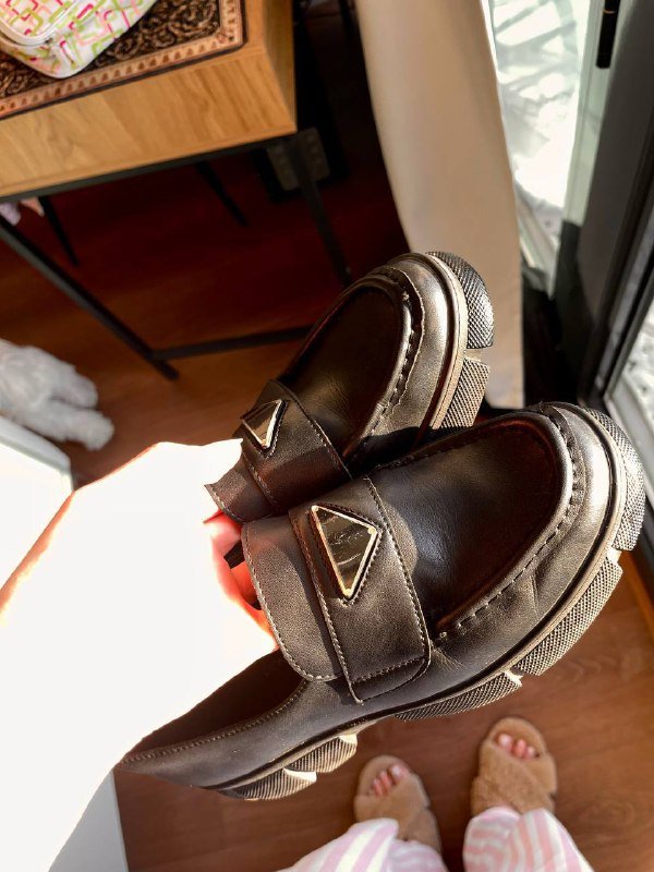 Кожаные лоферы немецкого производства 38 размер 2