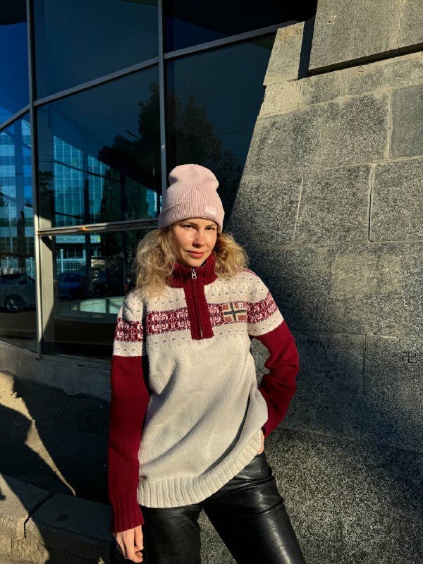 Свитер из альпаки, джемпер из шерсти, теплый свитер, свитер поло 3