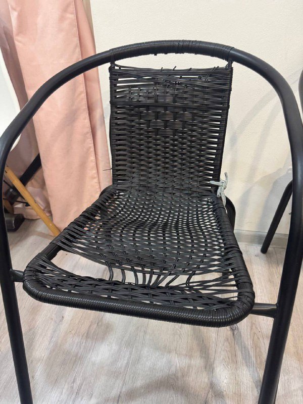 садовая мебель комплект скамейка стол два стула подушки 3