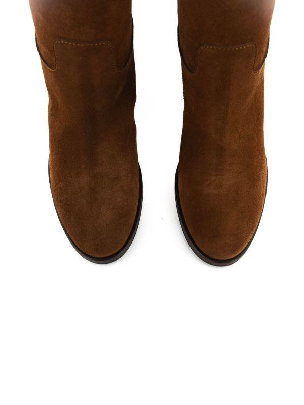 Женские коричневые новые сапоги 37 рр 2