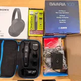iPhone 14 Plus, Poco F5, Sony headphones, Raspberry Pi, iPhone case, Braun trimmer, Philips shaver, Hot Wheels car, Adidas sneakers 3