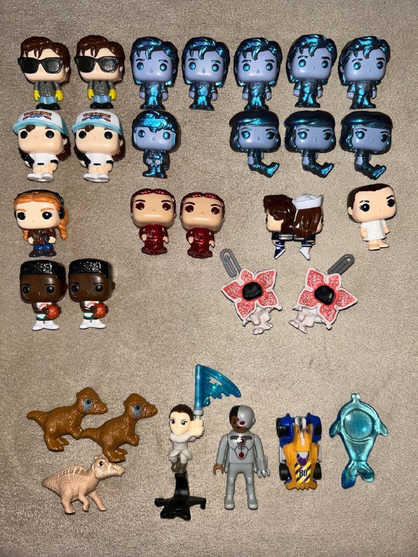 Фигурки Stranger Things ОCД Дастин Робин Макс