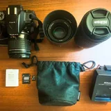 Nikon D5300, 3 объектива, карта памяти, зарядное устройство 1