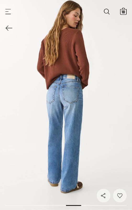 Джинсы Stradivarius размер 36 новые 5