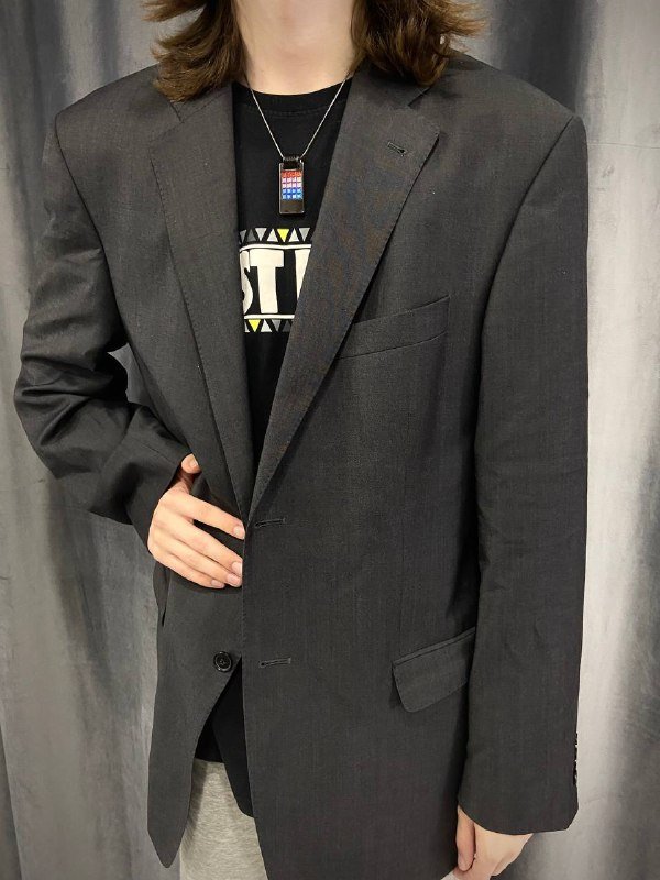 Винтажный пиджак Benvenuto мужской L XL