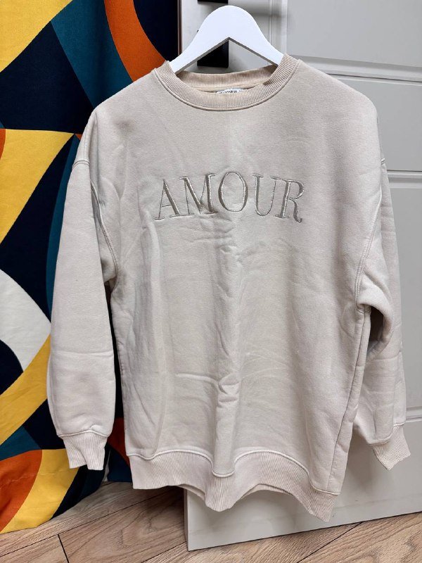 Кофта на флисе, серая кофта, брюки эко кожа, коричневый пиджак, рубашка кожа Zara 7