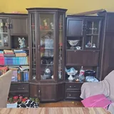 Растения в горшках, пальма, стенка 4