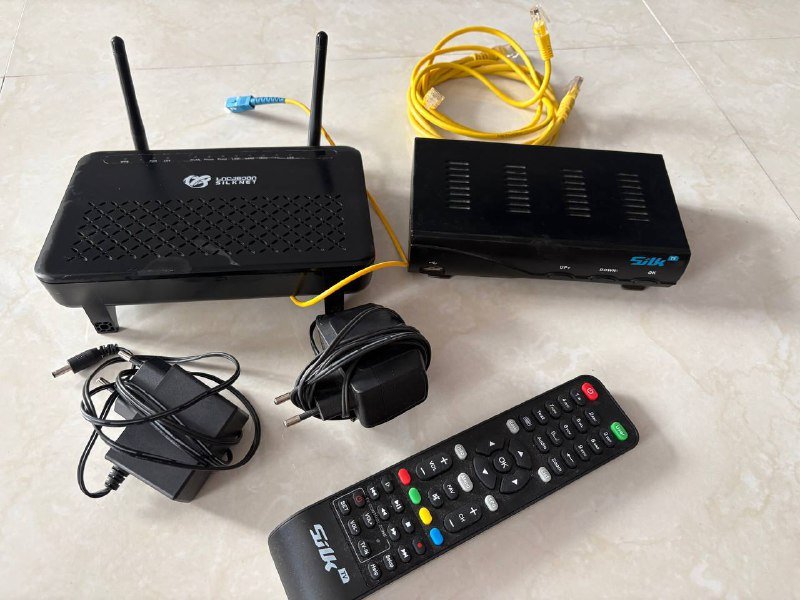 Набор для интернета и телевидения Silknet