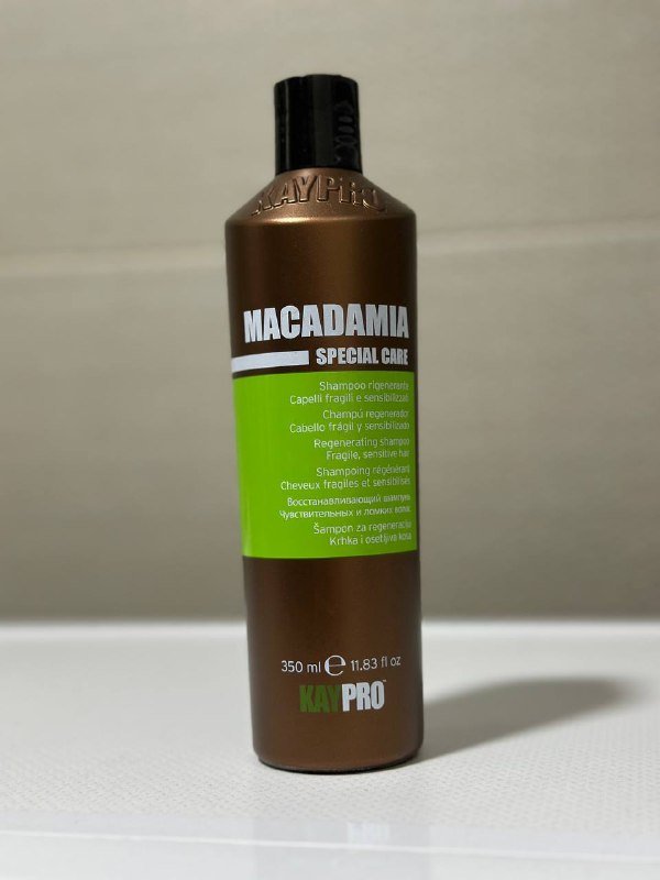 Восстанавливающий шампунь Kaypro с маслом макадамии