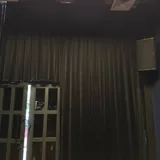 Черные бархатные шторы 3