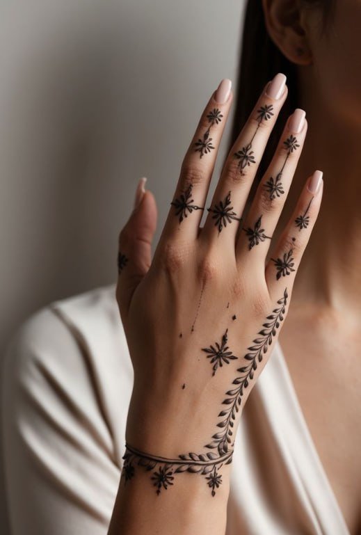 Хна для мехенди черная и бордово-коричневая 4