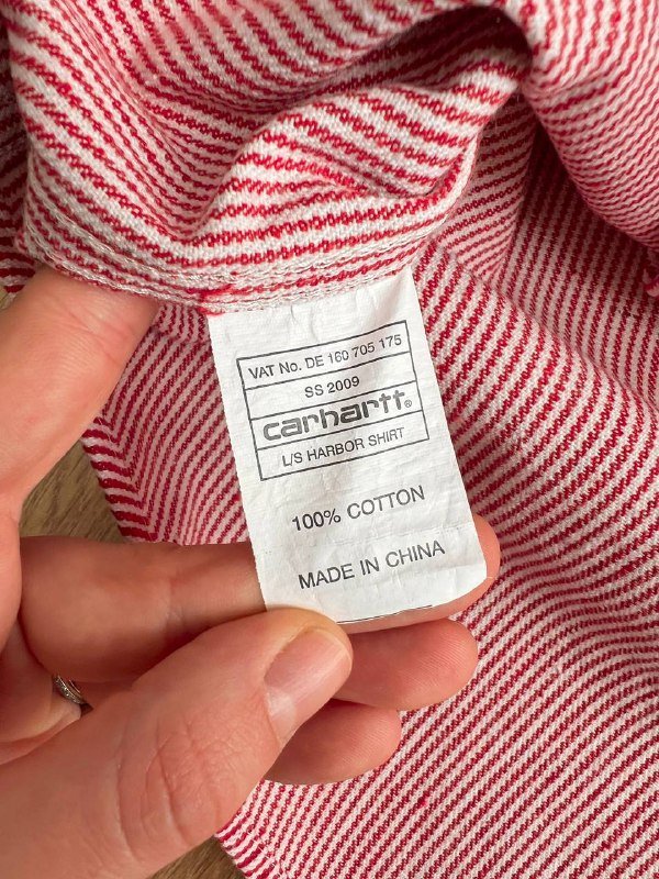 Мужская рубашка Carhartt Harbor Shirt, размер М 6