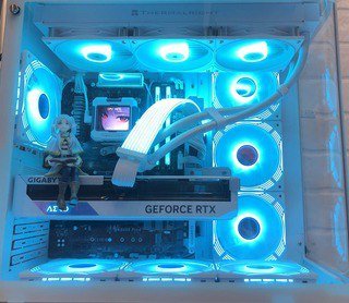 Кейс JONSBO TK-3 White One-Piece Curved Glass ATX Mid Tower