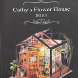 Wooden 3D Constructor Rolife Flower House DG104 2