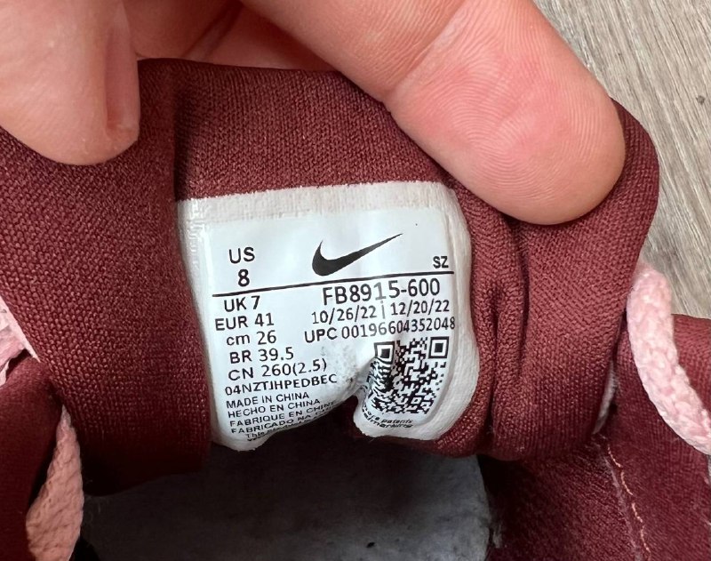 Кроссовки Nike Air Max 1 Premium Coral Stardust Corduroy размер 41 6