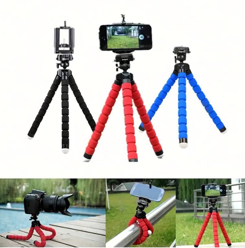 Гибкий мини штатив для телефона фото и видео съемки 4