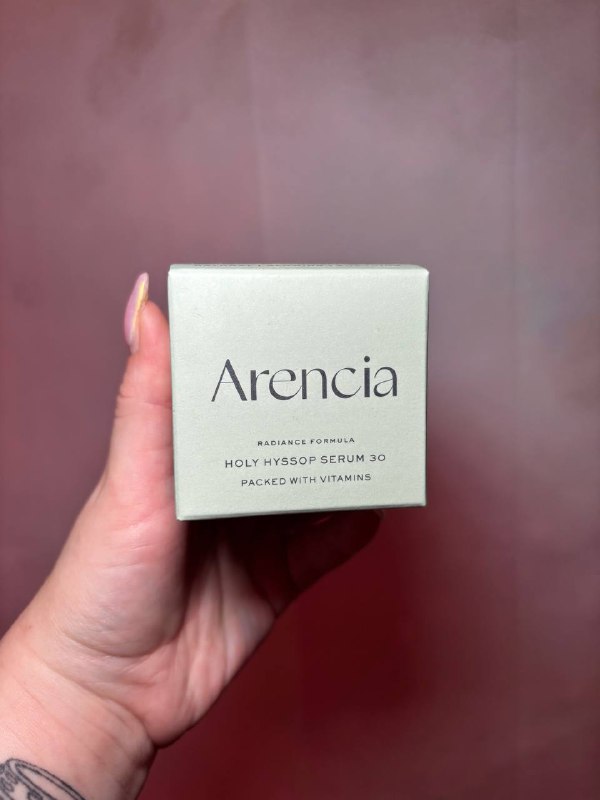 Arencia Holy Hyssop Serum 30
