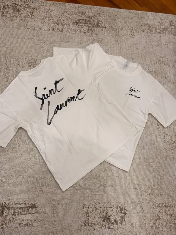 Футболки Saint Laurent 1