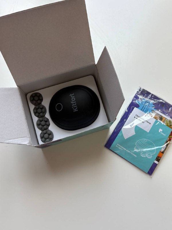 Массажер для головы Kitfort, фотоаппарат Polaroid Go Instant Camera Generation 2
