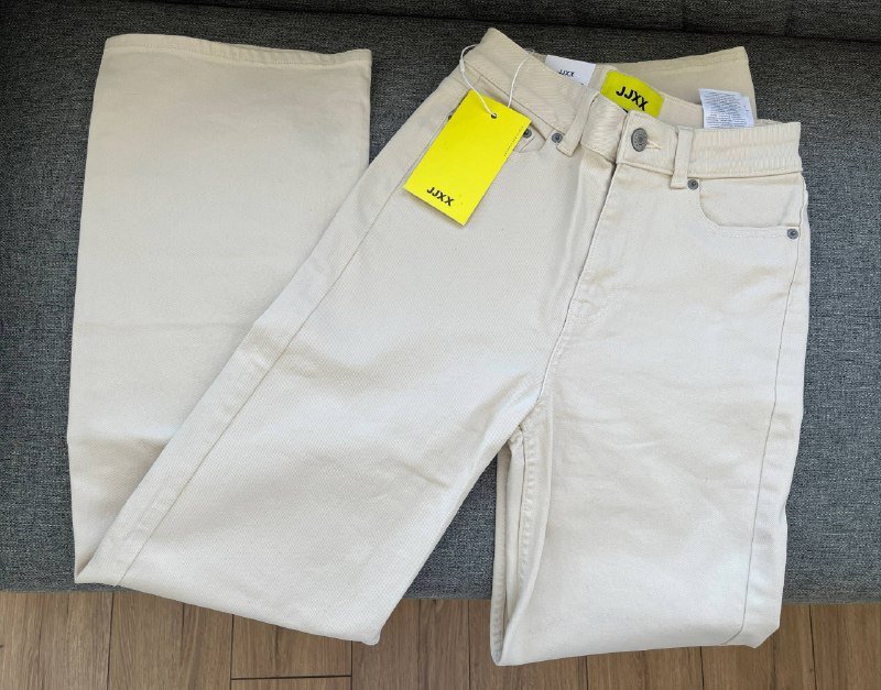 джинсовая юбка Levi's, белые джинсы JJXX 7