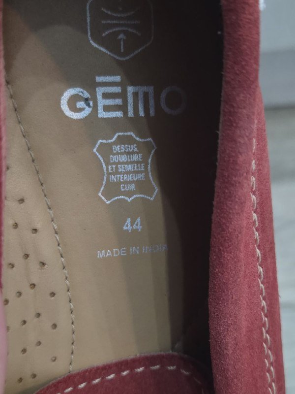 Мужские туфли мокасины красного цвета 2