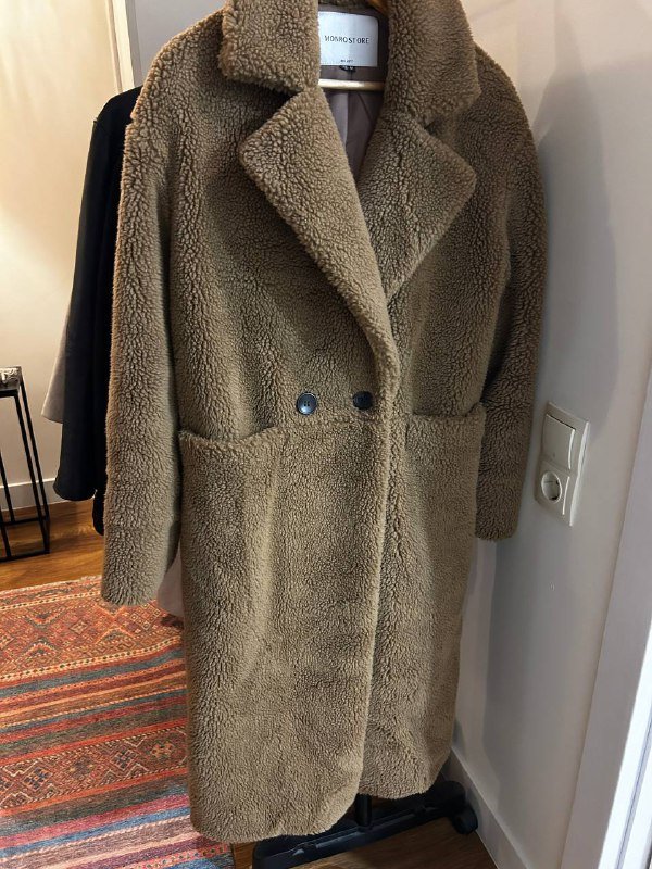 Шуба Teddy коричневая женская XS-M 3