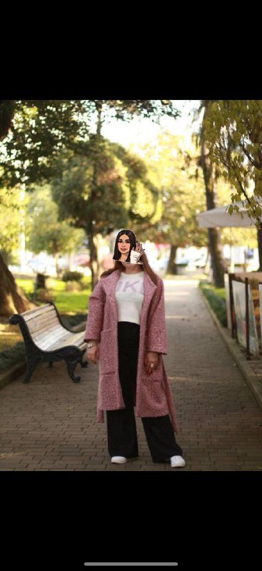 Пальто оверсайс новое женское